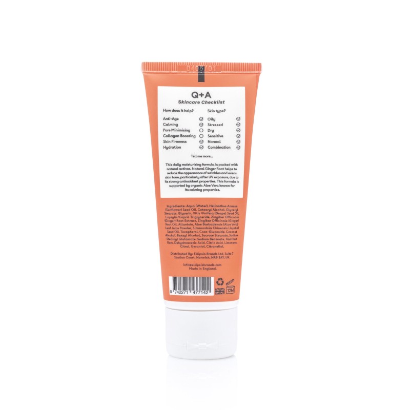 Ginger Root Daily Moisturiser Kasdienis drėkinamasis kremas, 75ml
