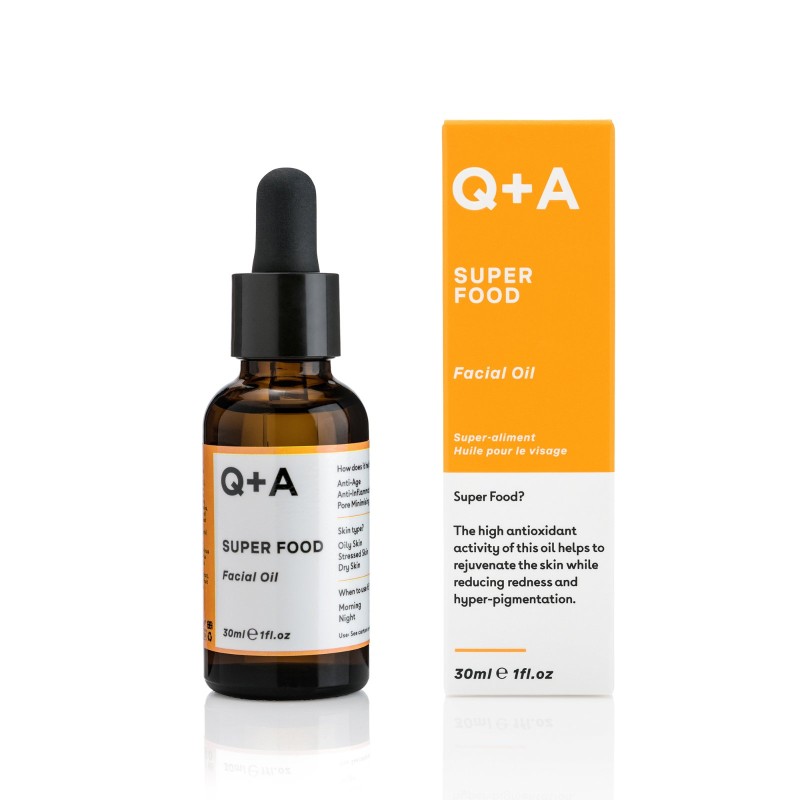 Super Food Facial Oil Veido aliejus, 30ml