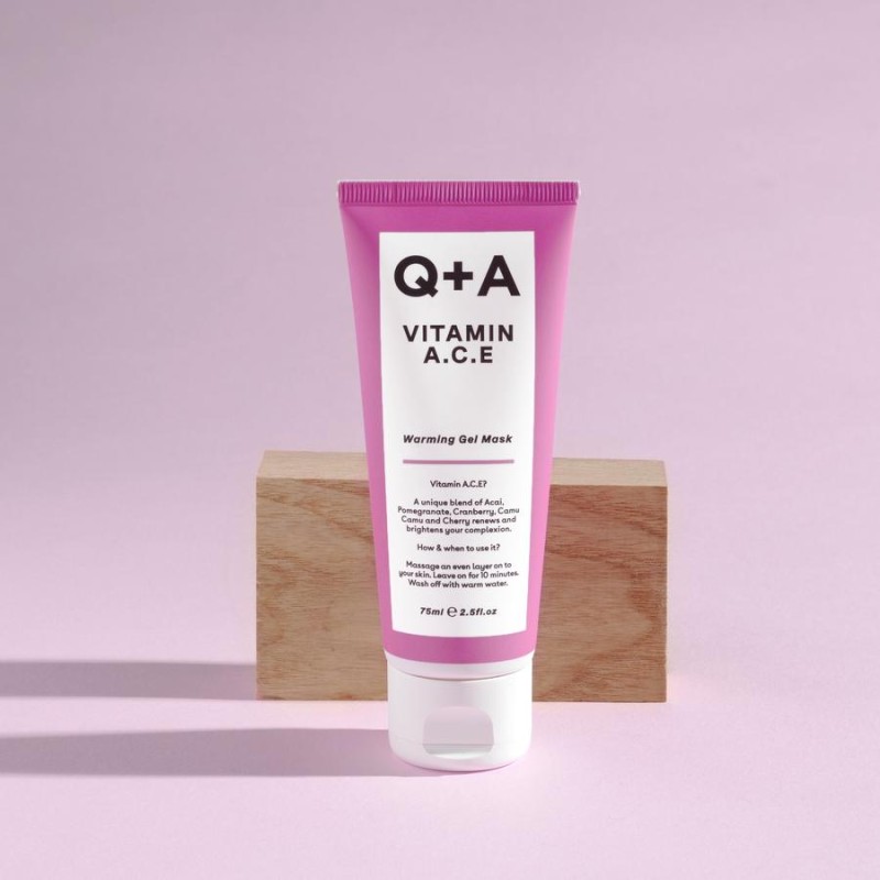 Vitamin A.C.E Warming Gel Mask Gelinė gaivinamoji veido kaukė, 75ml