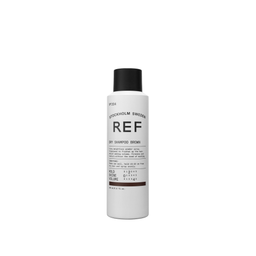 Dry Shampoo Brown N°204 Sausas šampūnas tamsiems plaukams, 200ml