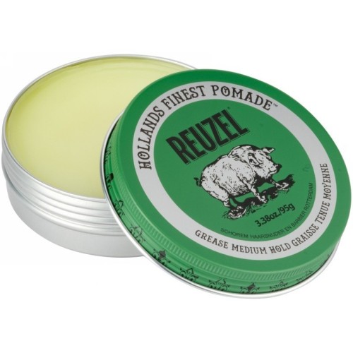 Green Grease Medium Hold Pomade - Pomada plaukams, 95 g