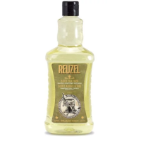3in1 Tea Tree Shampoo, Conditioner & Body Wash Šampūnas, kondicionierius ir kūno prausiklis vyrams, 1000ml 