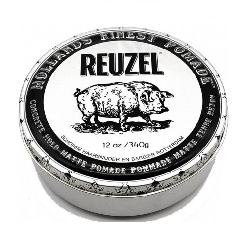 Concrete Hold Matte Pomade Itin stiprios fiksacijos plaukų pomada, 340g