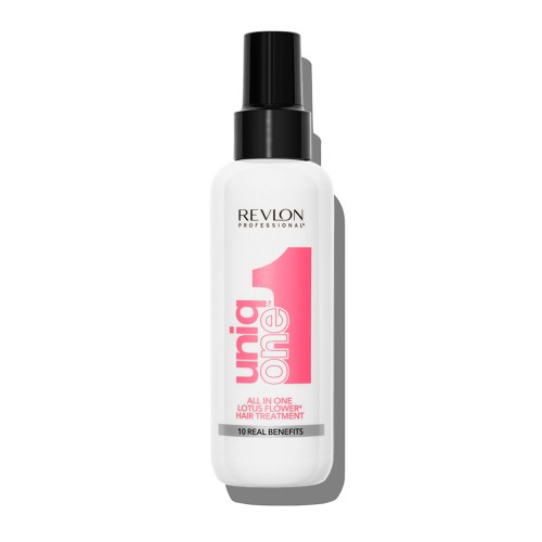 Uniq One All-In-One Lotus Flower Hair Treatment Nenuplaunama kaukė visų tipų plaukams, 150ml