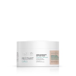 RE/START Curls Deep Nourishing Buttery Mask Giliai maitinanti sviestinė kaukė garbanoms, 250ml 