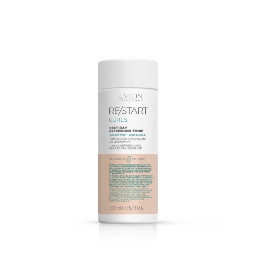 RE/START Curls Next Day Refreshing Tonic Garbanas atnaujinantis tonikas, 200ml