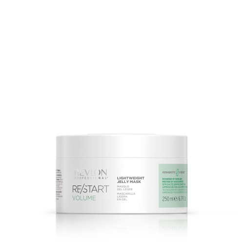 RE/START Volume Lightweight Jelly Mask Apimties suteikianti gelinė plaukų kaukė, 250ml