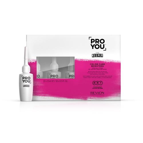 PRO YOU™ The Keeper Color Care Boosters Plaukų spalvą puoselėjančios ampulės, 10x15ml