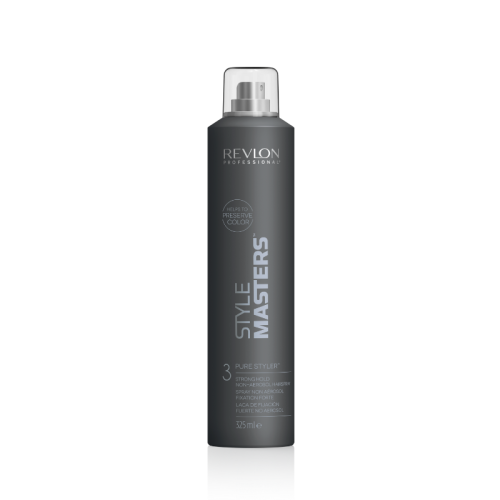 Style Masters Hairspray Pure Styler Stiprios fiksacijos plaukų lakas be aerozolio, 325ml
