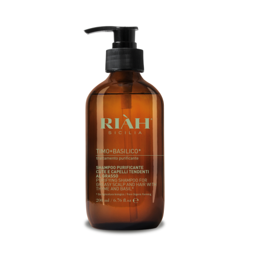 Purifying Shampoo With Thyme & Basil Valomasis šampūnas su čiobrelių ir bazilikų ekstraktu, 200ml