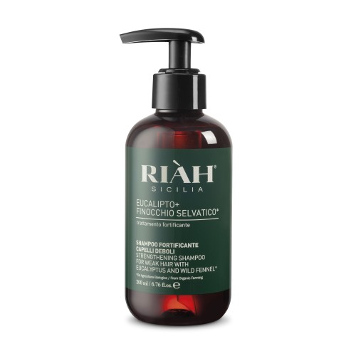 Strengthening Shampoo With Eucalyptus & Wild Fennel Stiprinamasis šampūnas slenkantiems plaukams, 200ml
