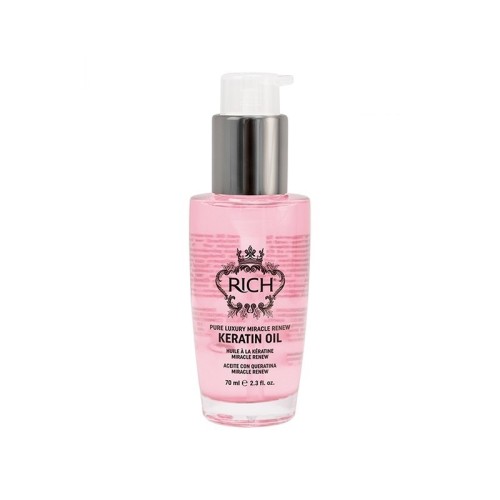 Pure Luxury Miracle Renew Keratin Oil Plaukų aliejus su keratinu, 70ml
