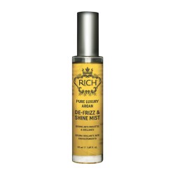 Pure Luxury Argan De-Frizz & Shine Mist Glotninamasis plaukų purškiklis, 50ml 