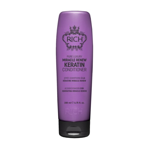 Pure Luxury Miracle Renew Keratin Conditioner Plaukų gyvybingumą atkuriantis kondicionierius, 200ml