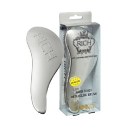 Satin Touch Detangling Brush Silver Antistatinis plaukų šepetys, 1vnt 