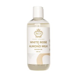 Pure Luxury White Rose & Almond Milk Shower Gel Drėkinamasis dušo gelis, 280ml 