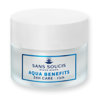 Aqua Benefits 24h Care Rich Drėkinamasis veido kremas sausai odai, 50ml 
