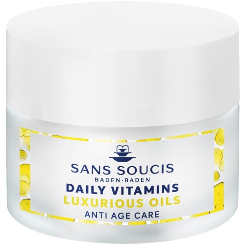 Daily Vitamins Luxurious Oils Anti Age Care Dieninis veido kremas, 50ml