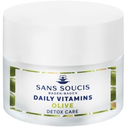 Daily Vitamins Olive Detox Care Kremas sudirgusiai veido odai, 50ml 