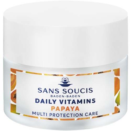 Daily Vitamins Papaya Multi Protection Care Apsauginis veido kremas, 50ml