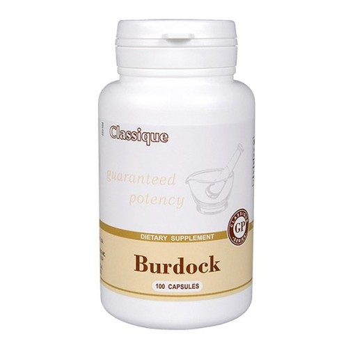 Varnalėša (Burdock) kapsulės N100