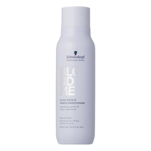 BLOND ME Bond Repair Purple Conditioner Geltonus atspalvius neutralizuojantis kondicionierius, 250ml