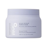 BLOND ME Bond Repair Purple Mask Geltonus atspalvius neutralizuojanti kaukė, 200ml 