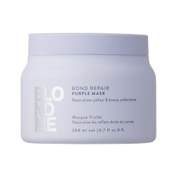 BLOND ME Bond Repair Purple Mask Geltonus atspalvius neutralizuojanti kaukė, 200ml 