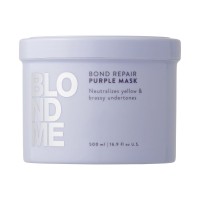 BLOND ME Bond Repair Purple Mask Geltonus atspalvius neutralizuojanti kaukė, 500ml 