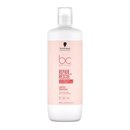 BC Repair Rescue Shampoo Šampūnas pažeistiems plaukams, 1000ml