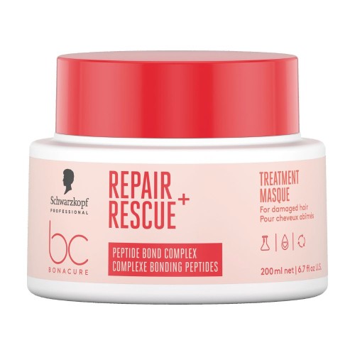 BC Repair Rescue Treatment Mask Kaukė pažeistiems plaukams, 200 ml
