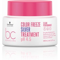 BC Color Freeze Silver Treatment Sidabrinė kaukė šviesintiems plaukams, 200ml 