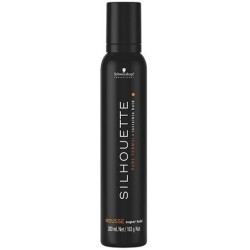 Silhouette Mousse Super Hold Itin stiprios fiksacijos plaukų formavimo putos, 200ml 