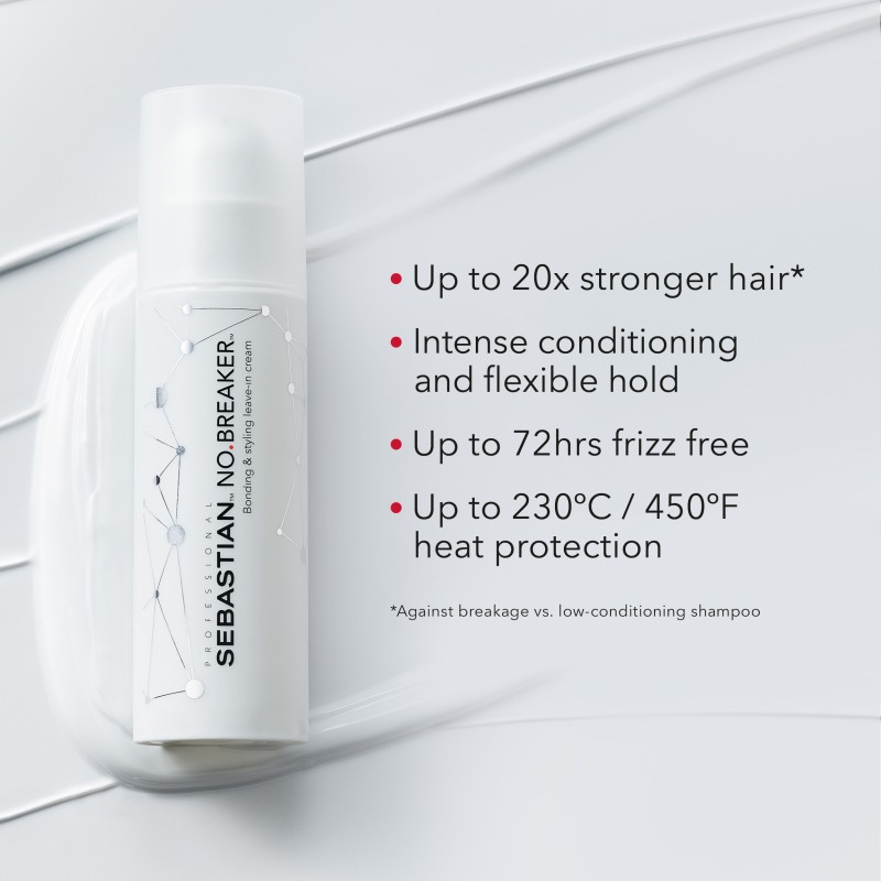  No Breaker Bonding & Styling Cream Jungtis atkuriantis  ir  formuojantis nenuplaunamas kremas, 145 ml