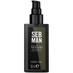 The Groom Hair And Beard Oil Plaukų ir barzdos aliejus, 30ml 