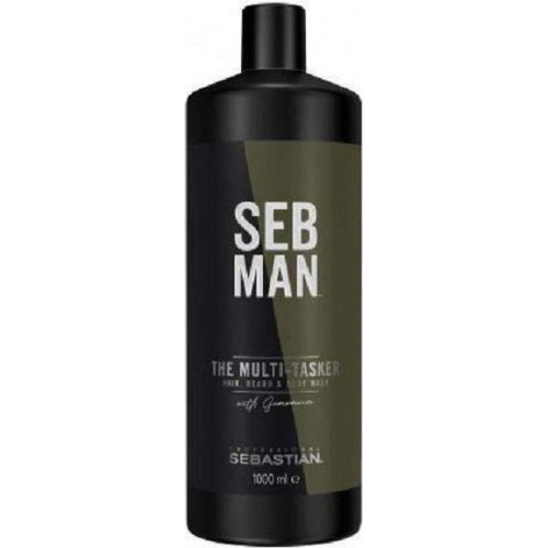 The Multitasker Hair, Beard & Body Wash Plaukų, barzdos ir kūno prausimosi gelis, 1000ml