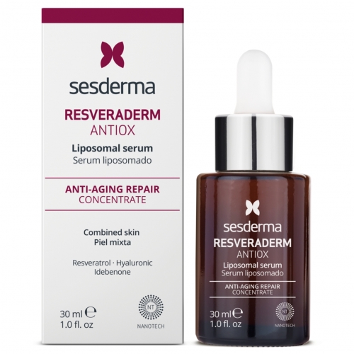 Resveraderm Antiox Liposomal Serum Liposominis veido serumas, 30ml