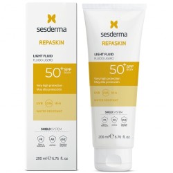 Repaskin Light Fluid SPF50+ Apsauginis fluidas nuo saulės kūnui, 200ml 