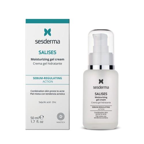 Salises Moisturizing Gel Cream Drėkinamasis gelinis veido kremas, 50ml