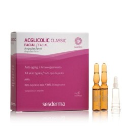 Acglicolic Classic Forte Facial Ampoules Veido ampulės nuo raukšlių, 5x2ml 