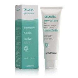 Cellulex Abdomen And Hips Gel Anticeliulitinis gelis pilvo ir klubų sričiai, 100ml 