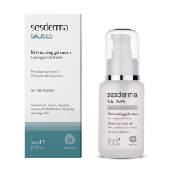 Salises Moisturizing Gel Cream Drėkinamasis gelinis veido kremas, 50ml 