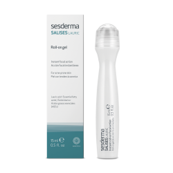 Salises Lauric Roll-On Gel Taškinė priemonė spuogams ir inkštirams, 15ml 