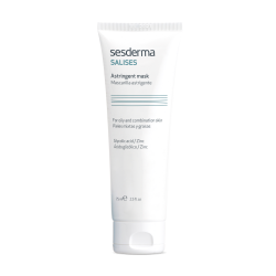 Salises Astringent Mask Poras sutraukianti veido kaukė, 75ml 