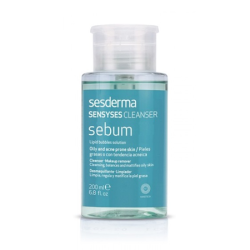 Sensyses Sebum Cleanser Liposominis veido valiklis riebiai odai, 200ml 