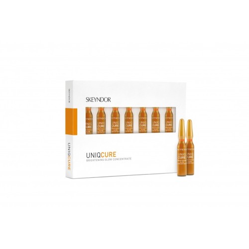 Uniqcure Brightening Glow Concentrate Skaistinamasis veido serumas, 7x2ml