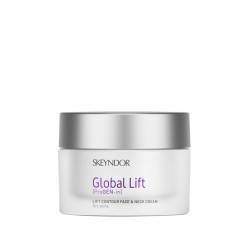 Global Lift Lift Contour Face & Neck Cream Dry Skins Stangrinamasis kremas veidui ir kaklui, 50ml 