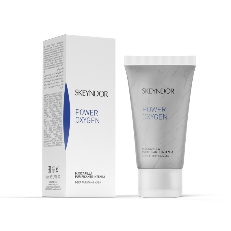 POWER OXYGEN Deep Purifying Mask Valomoji veido kaukė, 50ml