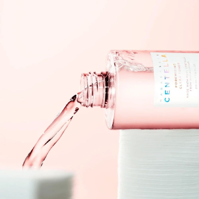 Madagascar Centella Poremizing Clear Toner Poras sutraukiantis tonikas, 210ml