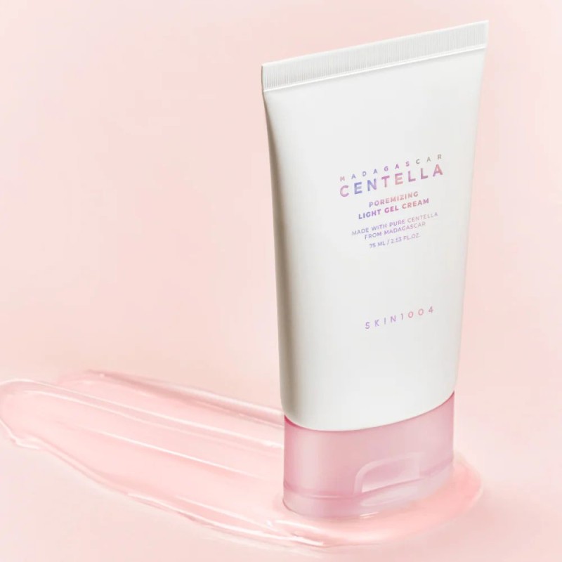 Madagascar Centella Poremizing Light Gel Cream Veido kremas išsiplėtusioms poroms, 75 ml